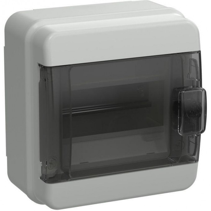 Корпус пластиковый IEK TEKFOR КМПн-6 IP65 черная прозрачная дверь TF5-KP72-N-06-65-K03-K02 TF5-KP72-N-06-65-K03-K022