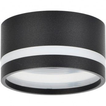 Накладной потолочный светильник IEK Lighting 4032 под лампу gx53 черный Накладной потолочный светильник IEK Lighting 4032 под лампу gx53 черный