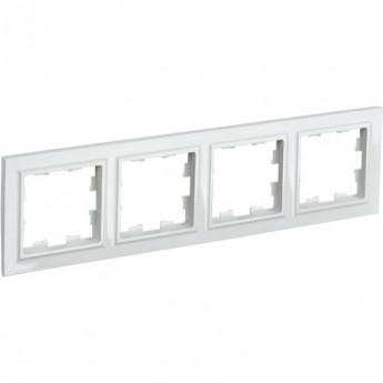 Рамка 4-местная РУ-4-БрБ белый IEK BRITE - BR-M42-K01 Рамка 4-местная РУ-4-БрБ белый IEK BRITE - BR-M42-K01