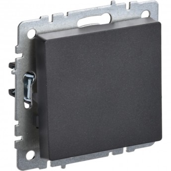 Выключатель 1-клавишный проходной IEK BRITE 10А ВС10-1-6-БрЧ черный - BR-V12-0-10-K02 Выключатель 1-клавишный проходной IEK BRITE 10А ВС10-1-6-БрЧ черный - BR-V12-0-10-K02