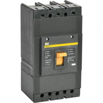Выключатель автоматический IEK 3п 315А 35кА ВА 88-37 Выключатель автоматический IEK 3п 315А 35кА ВА 88-37