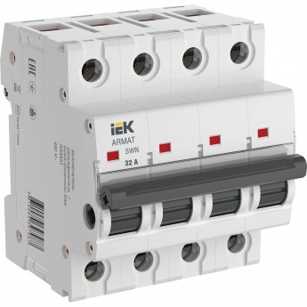 Выключатель нагрузки IEK ARMAT SWN 4P 32А Выключатель нагрузки IEK ARMAT SWN 4P 32А